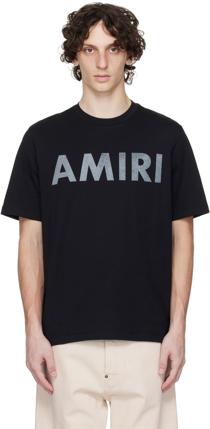 Футболка AMIRI Amiri Stencil T-Shirt чорний | AMJYTE1214