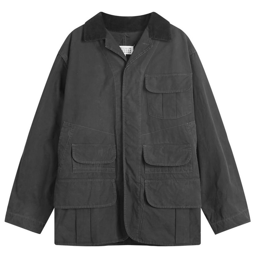 Куртка Maison Margiela Hunting Jacket чорний | S50AM0627-M35208-900