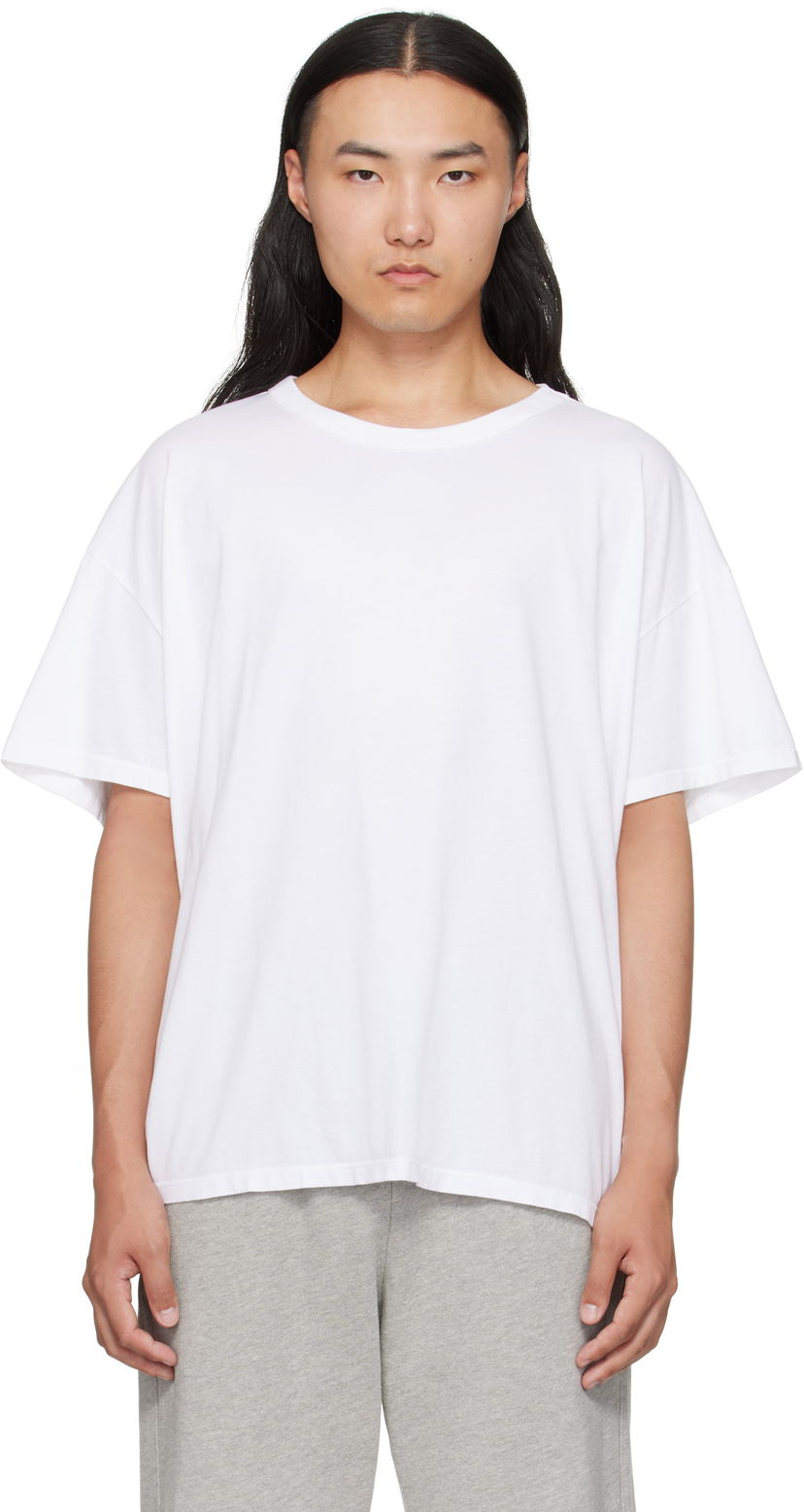 Футболка LES TIEN Les Tien Oversized T-Shirt білий | CJ-2092