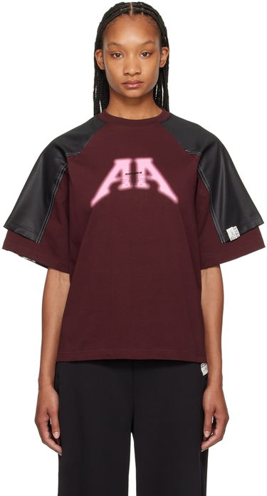 Футболка ADER ERROR Nolc Graphic T-Shirt Бордовий | BN01SSTS0101BU, 0