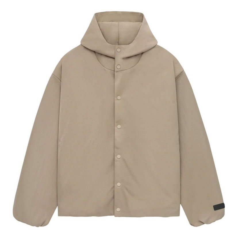 Куртка Fear of God Fear of God Essentials Hooded Coach Jacket бежевий | 202HO246377F