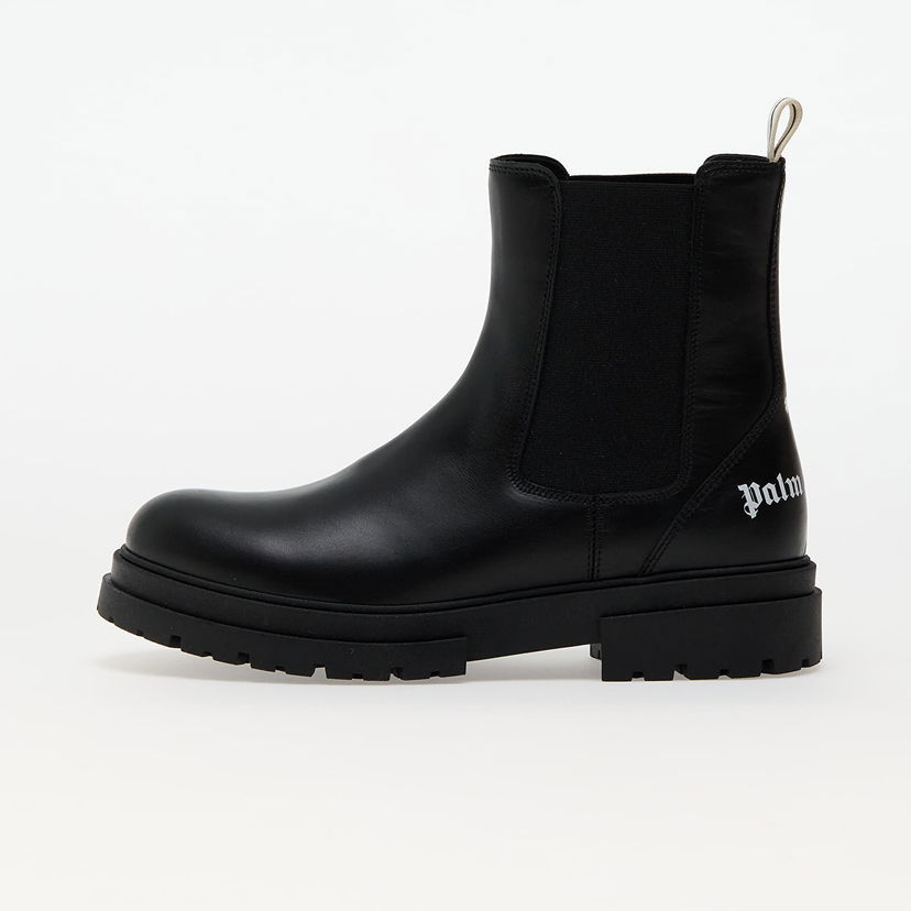 Кросівки та взуття Palm Angels Pa Chelsea Boot Black White чорний | PBID001F24LEA0011001