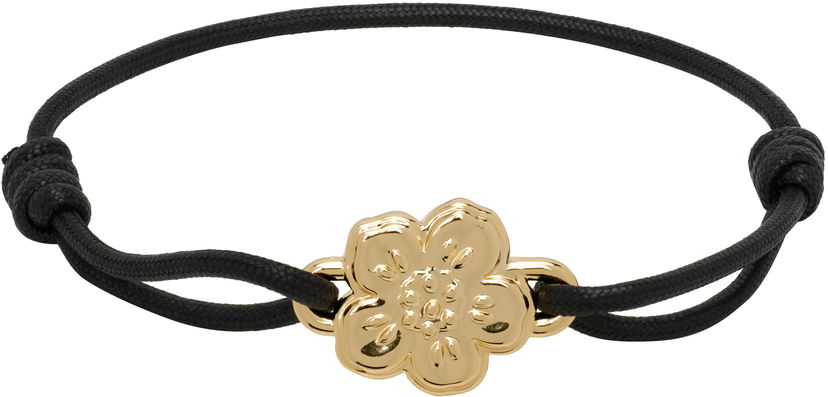 Браслет KENZO Kenzo Paris Boke Flower Cord Bracelet чорний | FF68BI731M02