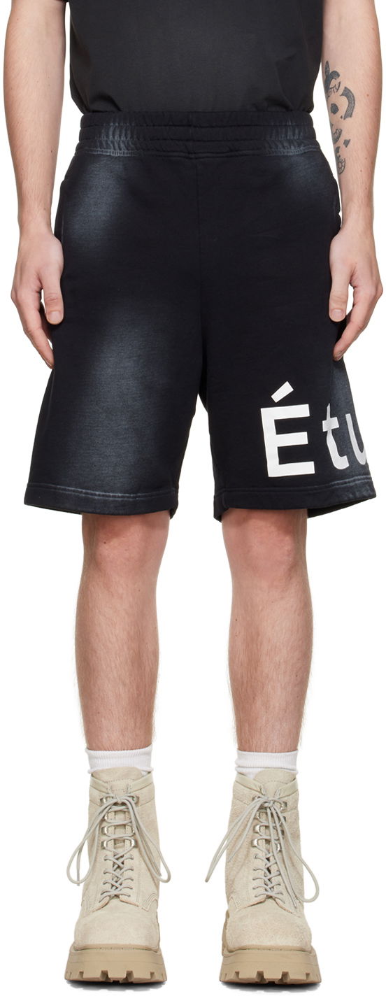 Шорти Études Exclusive Tempera Black Shorts чорний | H22MX400OC17BK