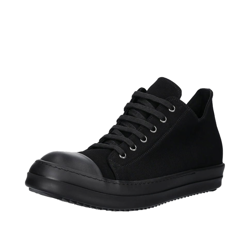 Кросівки та взуття Rick Owens Rick Owens DRKSHDW Low Sneaks чорний | DU02E7802.DO