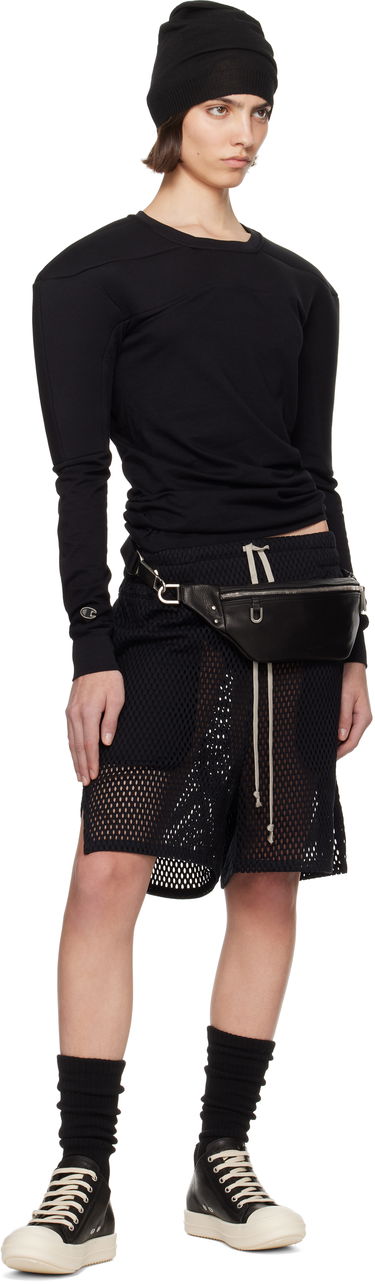 Світшоти Rick Owens Rick Owens Champion Edition Girdered Harness Sweatshirt чорний | CW01E1707 CHJG, 3