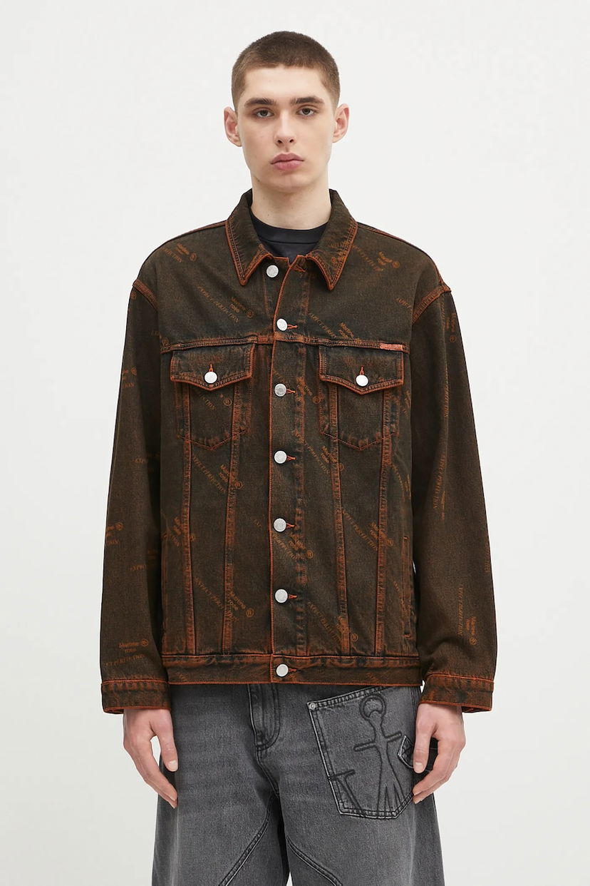 Куртка Martine Rose Martine Rose Oversized Denim Jacket Коричневий | 201WD06204