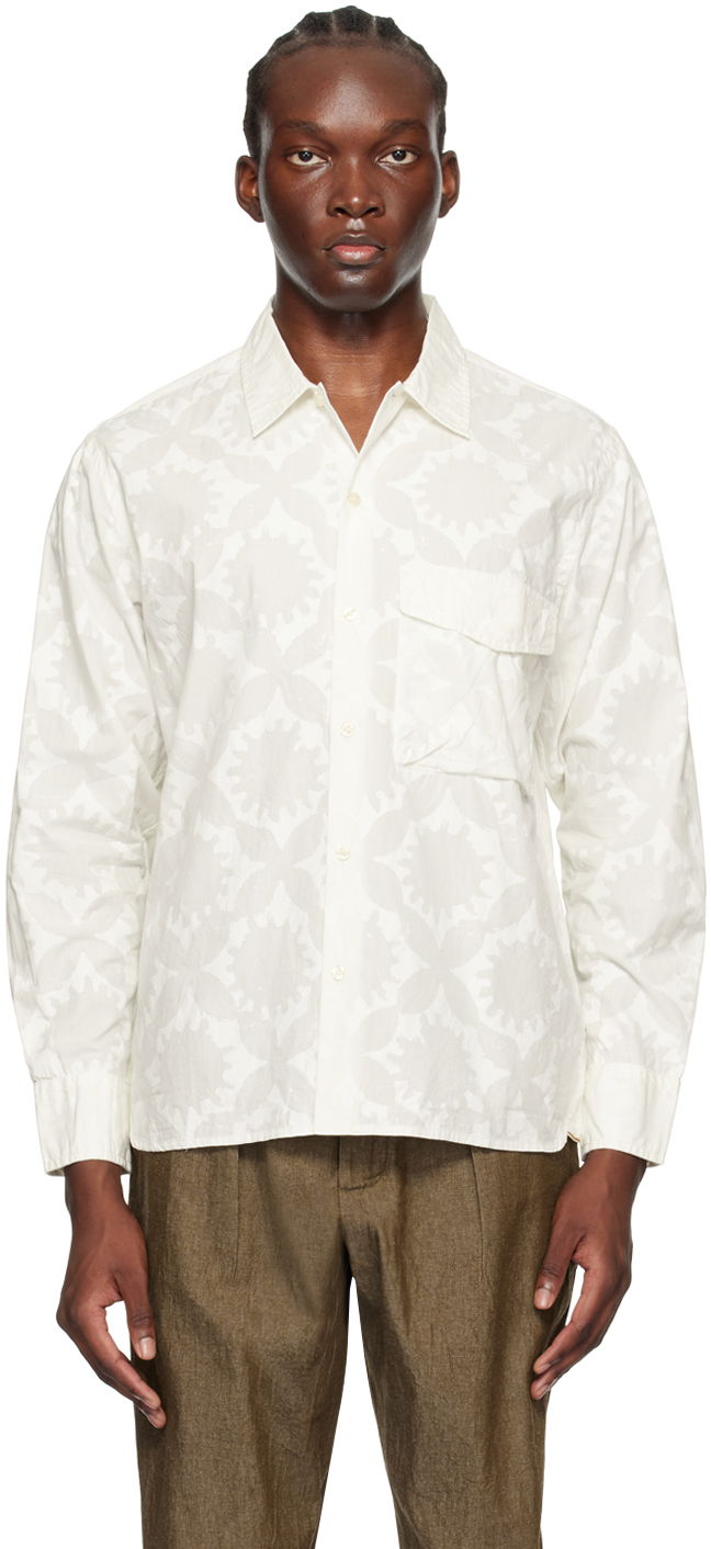 Сорочка Universal Works Universal Works Field Shirt білий | P3079