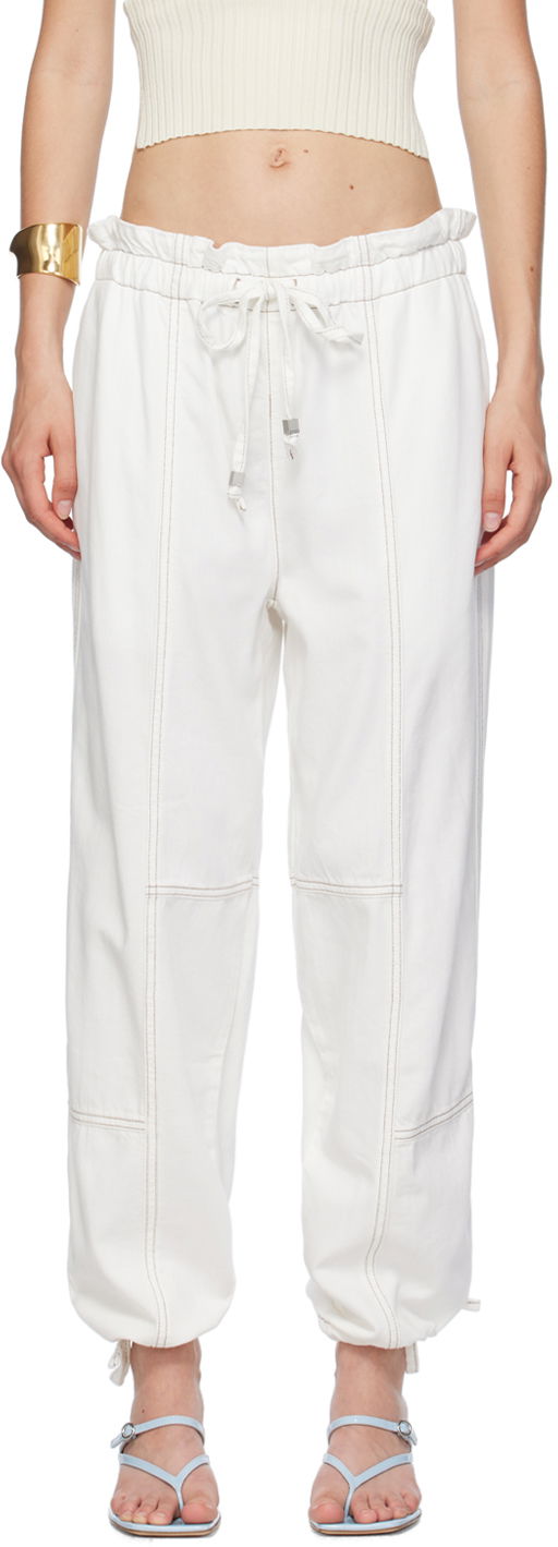 Спортивні штани rag & bone Rag & Bone Ultra Featherweight Jordan Pants білий | WDD24P2992FYWH