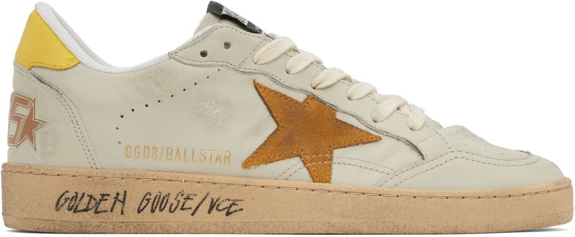 Кросівки та взуття Golden Goose Ball Star Sneakers білий | GMF00117.F006093.11907