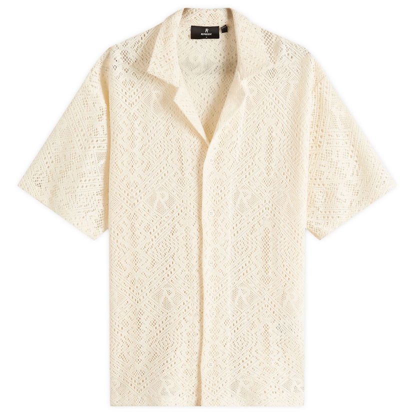Сорочка Represent Clo Represent Crochet Shirt білий | MLM3837-26