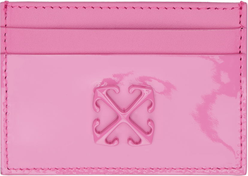 Гаманець Off-White Card Holder Рожевий | OWND035F24LEA0013B00