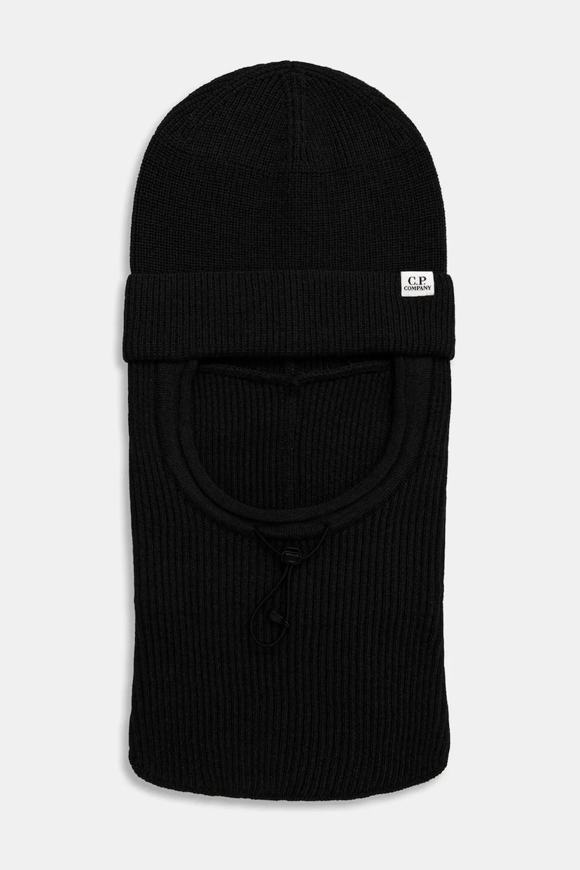 Шапка C.P. Company C.P. Company Knit Balaclava чорний | 19CMAC304A005509A