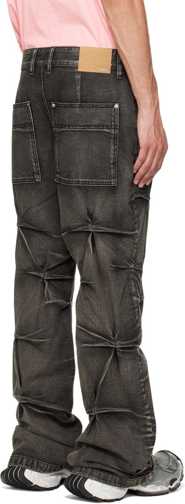 Джинси We11done We11done Wrinkled Jeans чорний | WD-DP1-25-365-M-BK, 2