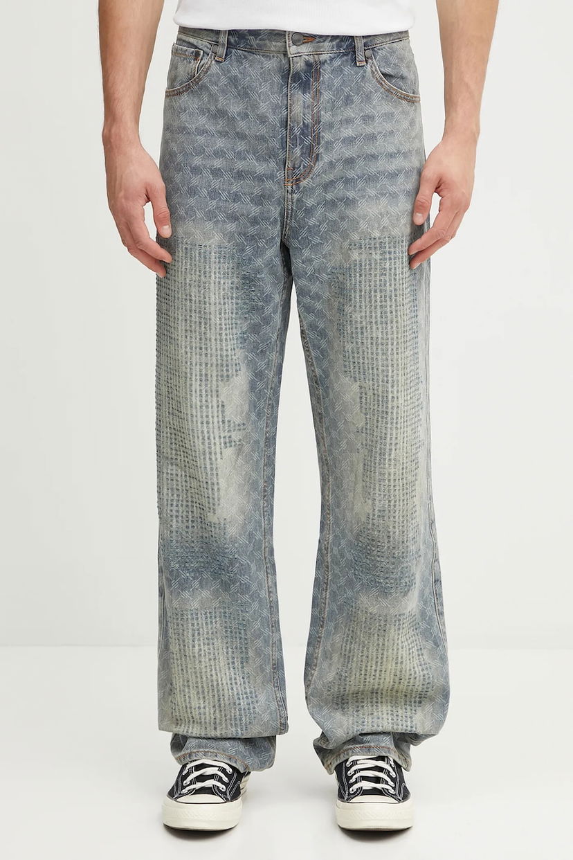Джинси DAILY PAPER Daily Paper Destroyed Amba Jeans Синій | 2521026