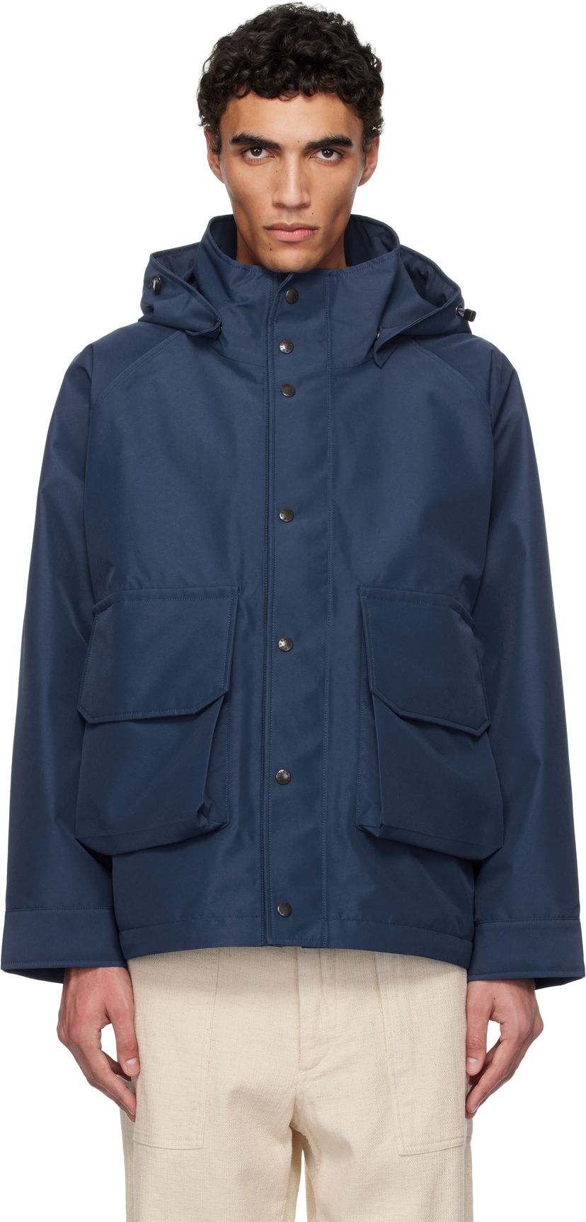 Парка NANAMICA nanamica 2L GORE-TEX Cruiser Jacket темно-синій | S25SA037U