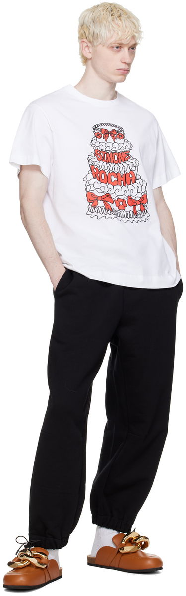 Спортивні штани Simone Rocha Simone Rocha Drawstring Sweatpants чорний | 4109 0568, 3