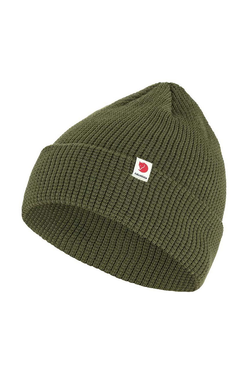Шапка FJÄLLRÄVEN Beanie Tab Green Зелений | F84767.677