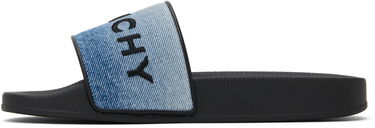 Купальники Givenchy Givenchy Slide Flat Pool Slides Синій | BE3076E2CT420, 2