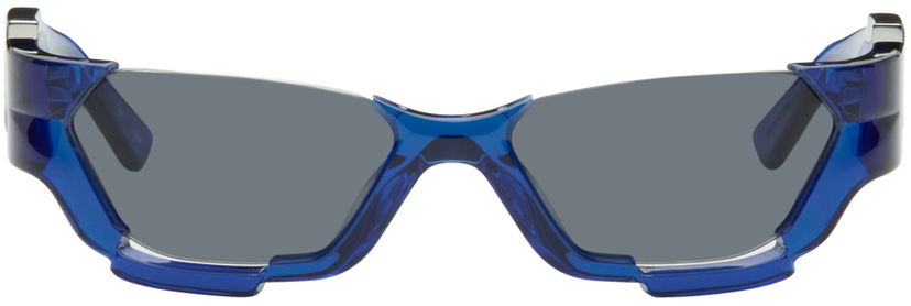 Сонцезахисні окуляри Feng Chen Wang Feng Chen Wang Deconstructed Sunglasses Синій | SSE-WS02-BLC