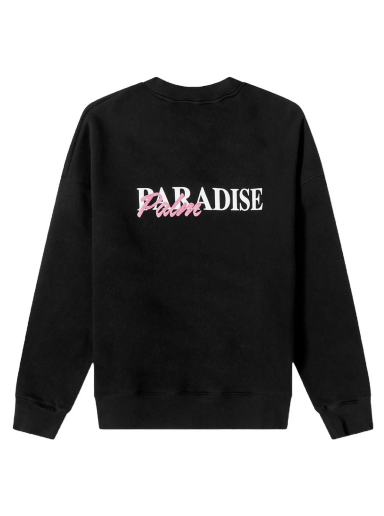 Cветр Palm Angels Paradise Palm Classic Crew Neck чорний | PWBA017S23FLE0051001