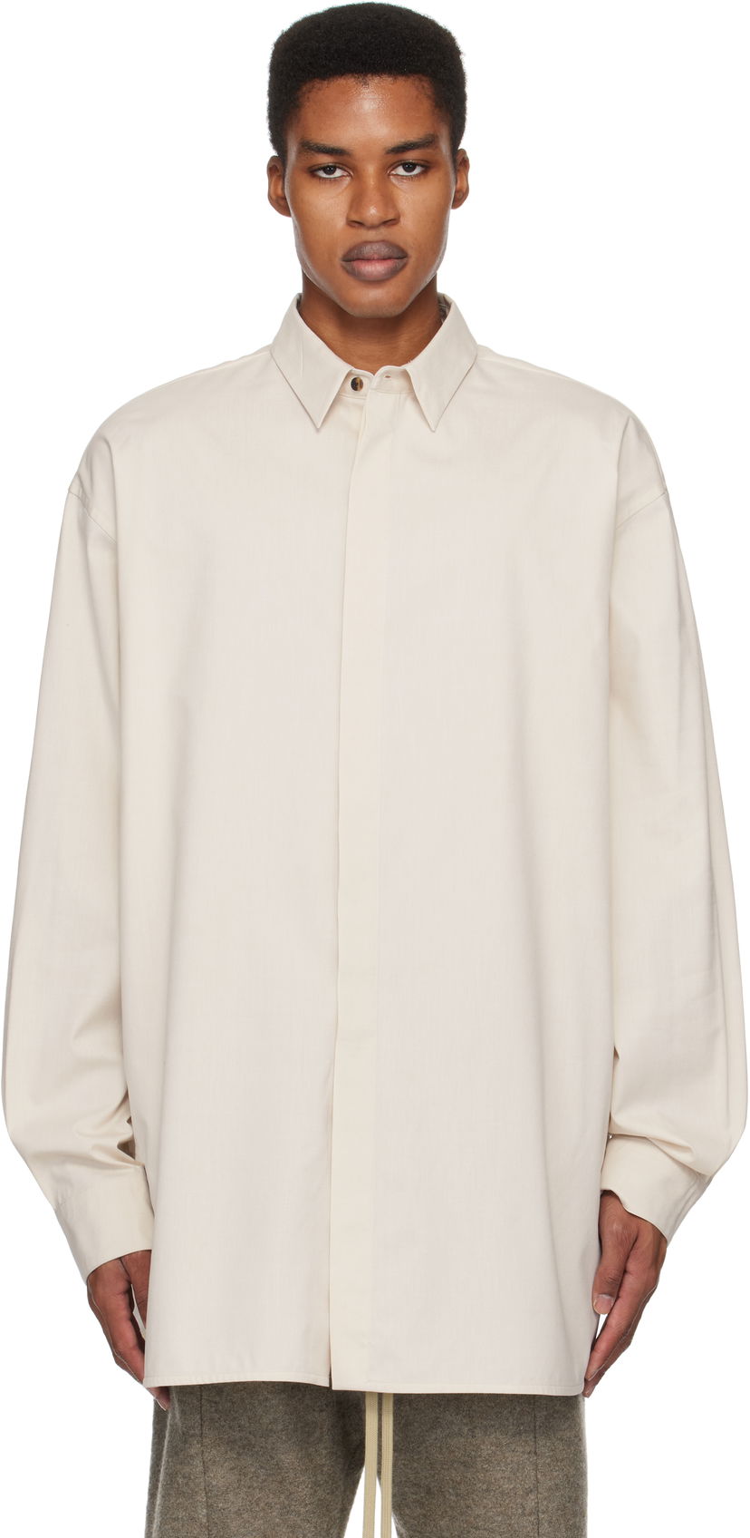 Сорочка Fear of God Vented Button Up Shirt бежевий | FG24FW50-1013OXF