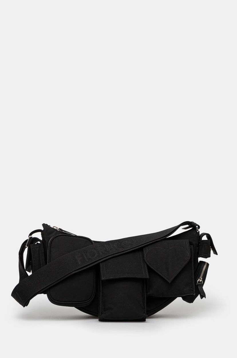 Поясна сумка Fiorucci Nylon Super Pocket Bag чорний | U01FMABA123NY01BK01
