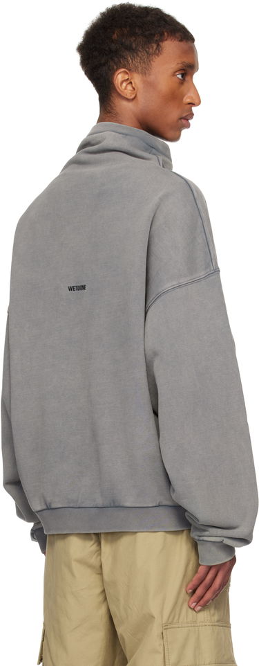 Cветр We11done We11done Standard Turtleneck Hoodie Сірий | WD-TS3-24-731-U-CH, 2