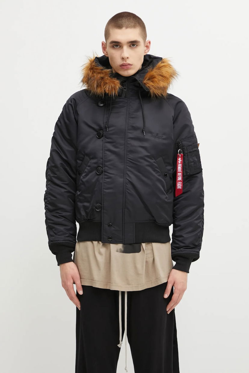 Парка Alpha Industries Alpha Industries N-2B Heritage Oversize Winter Parka чорний | 100105
