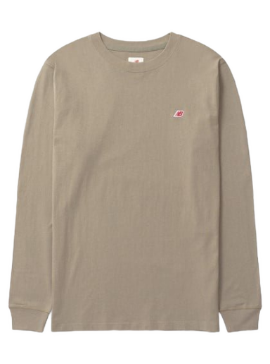 Футболка New Balance Made In Usa Core Long Sleeve T-shirt бежевий | MT21542TCO