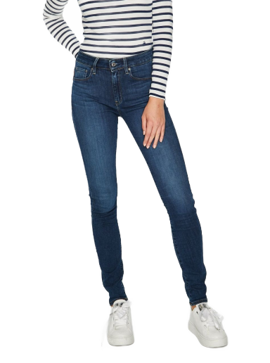 Джинси G-Star Raw ® 3301 High Waist Skinny Jeans темно-синій | D05175.8968