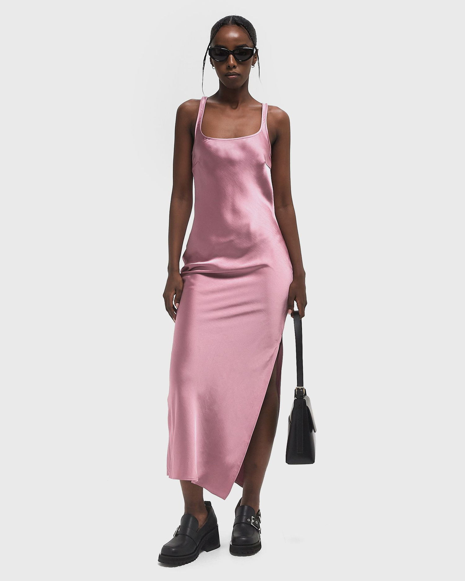 плаття Samsoe Samsoe Samsøe & Samsøe SUNNA Slip Maxi Dress, Size L Рожевий | F23100173-ORCHID-HAZE, 1