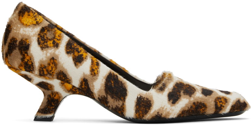 Кросівки та взуття Bottega Veneta Bottega Veneta Boogie Calf Hair Heels Різнокольоровий | 816558 V4U00