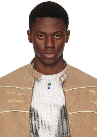 Кольє ADER ERROR Double Pendant Necklace Різнокольоровий | BN01SSJW0701GN, 1