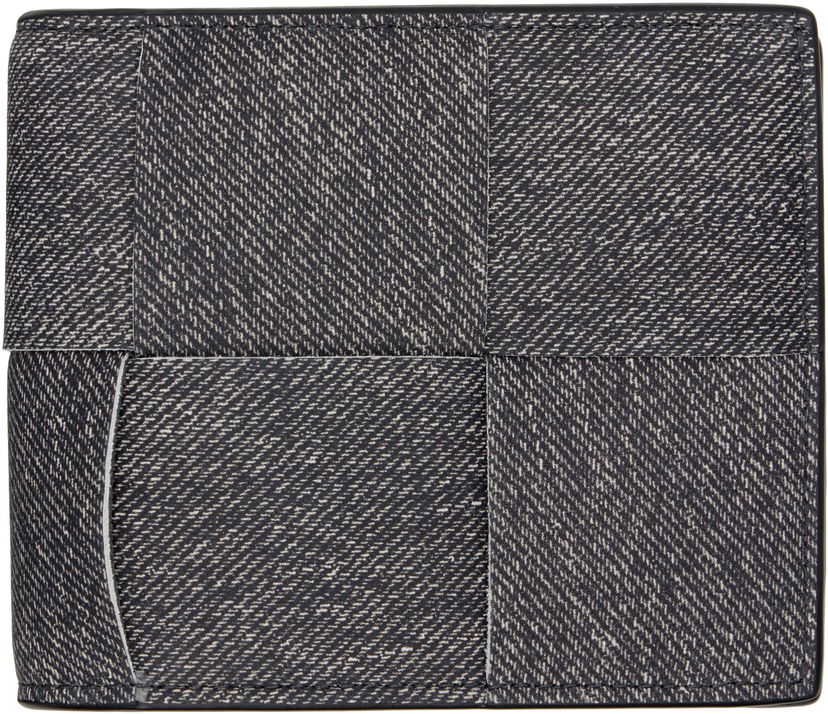 Гаманець Bottega Veneta Bottega Veneta Cassette Bi-Fold Wallet чорний | 743004V5UF11214
