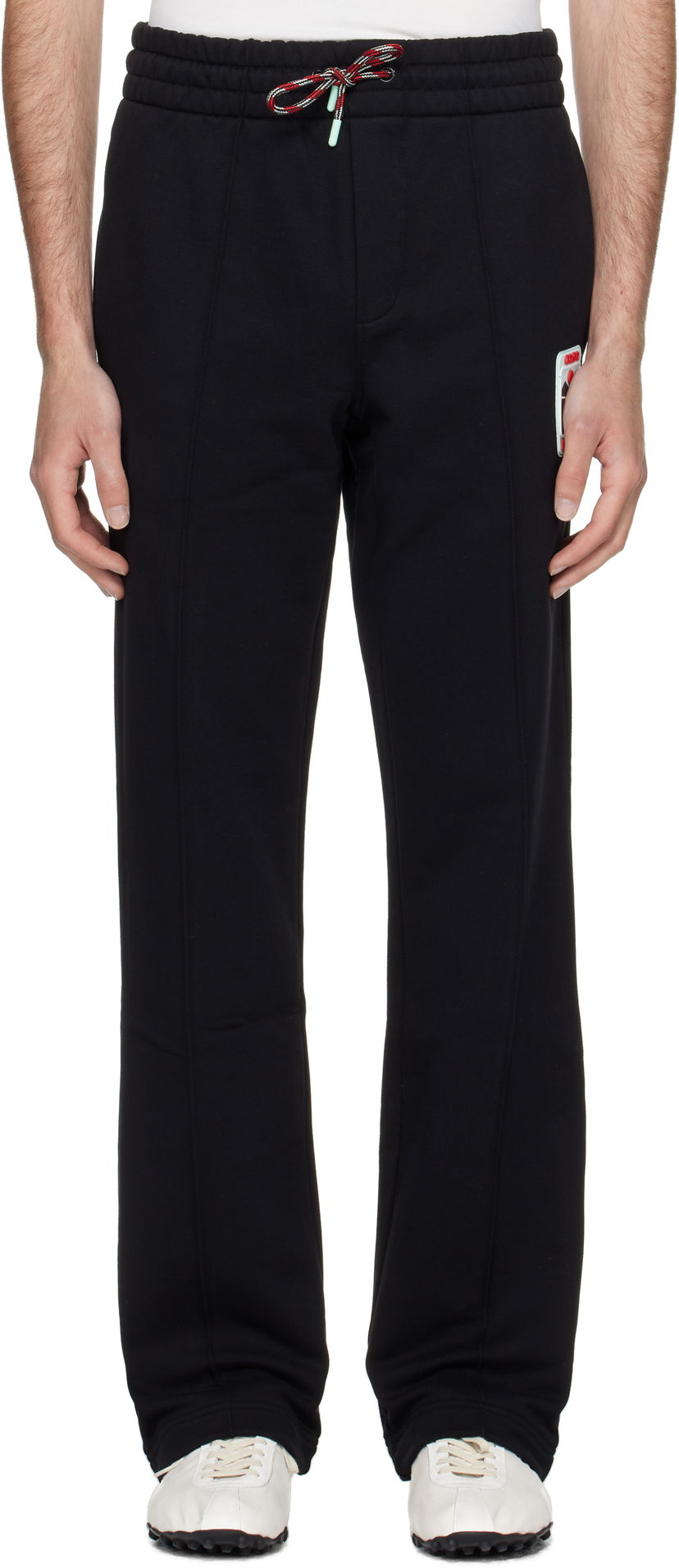 Спортивні штани Casablanca Casablanca Sunset Valley Sweatpants чорний | U-MPF25-JTR-051-01
