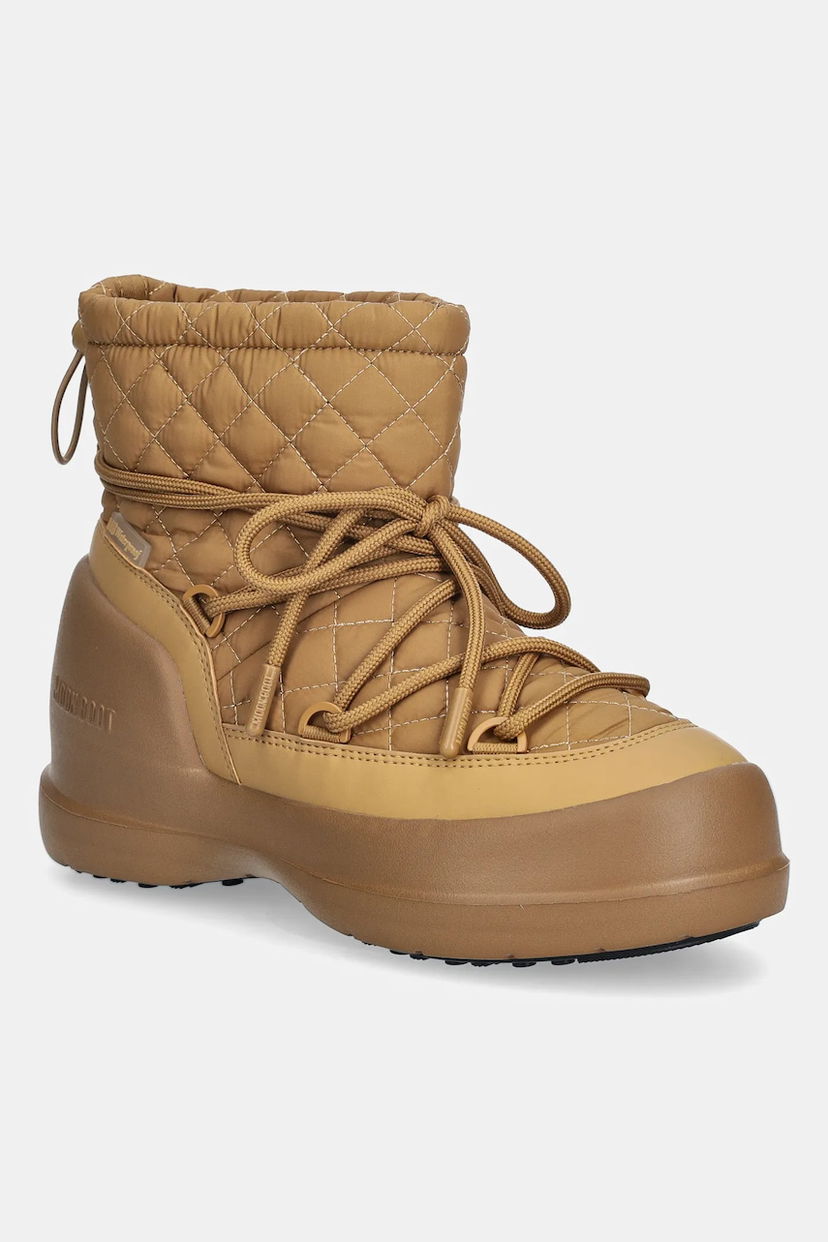 Кросівки та взуття Moon Boot Snow Boots MEZZALUNA QUILTED MID WP бежевий | 80D2500020.L003