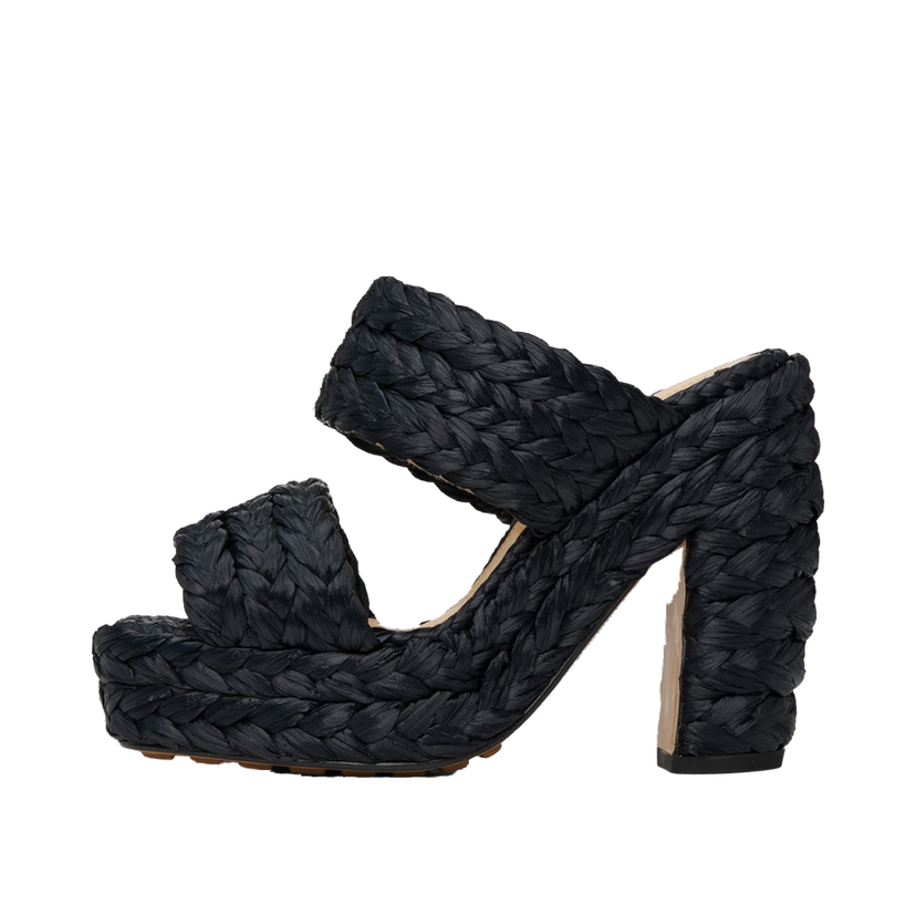 Кросівки та взуття Bottega Veneta Canalazzo Sandals "Black" чорний | 729710 V0V00