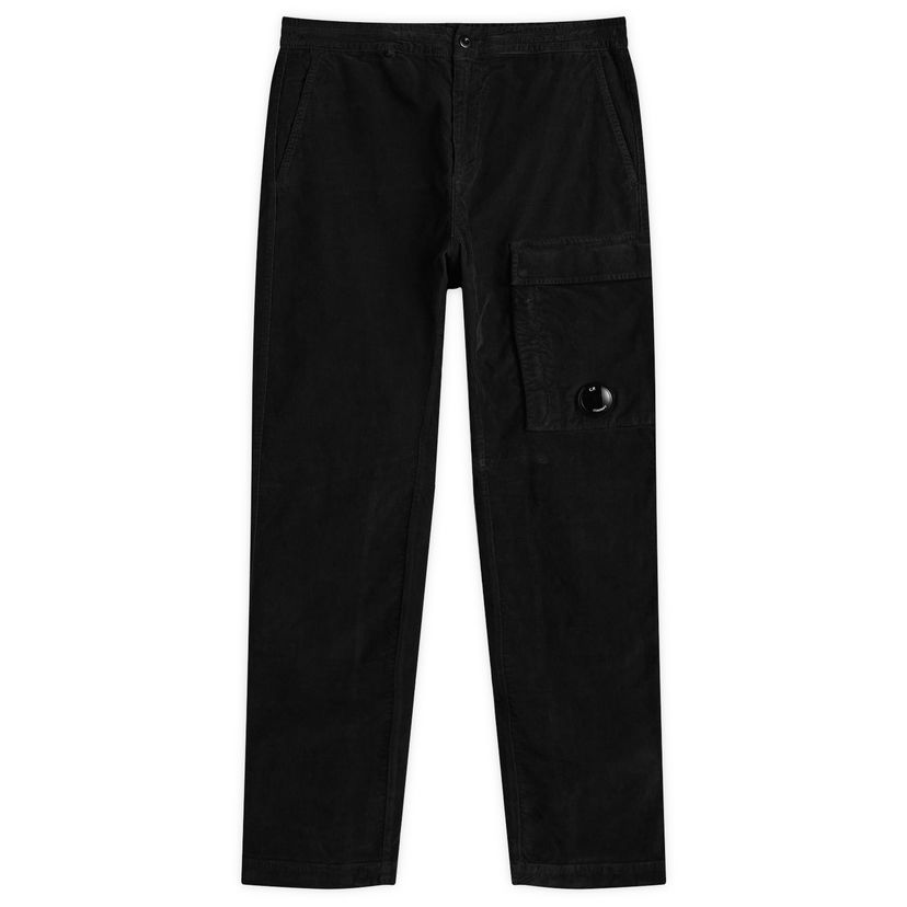 Штани карго C.P. Company Corduroy Lens Cargo Pant чорний | 19CMPA169A-006410O-999