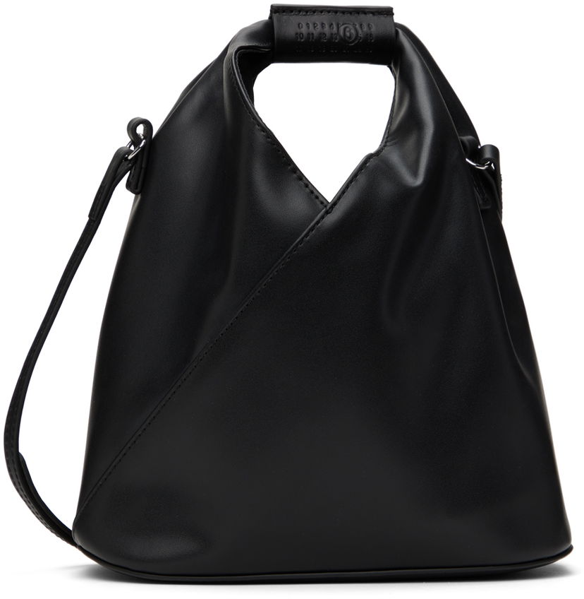 Сумка Maison Margiela MM6 Triangle Classic Crossbody Bag чорний | SB6WD0026 P6444