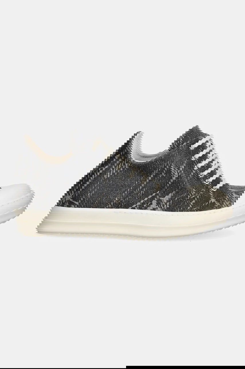 Кросівки та взуття Rick Owens Rick Owens DRKSHDW Low Sneaks чорний | DU02E7802.DWF, 1