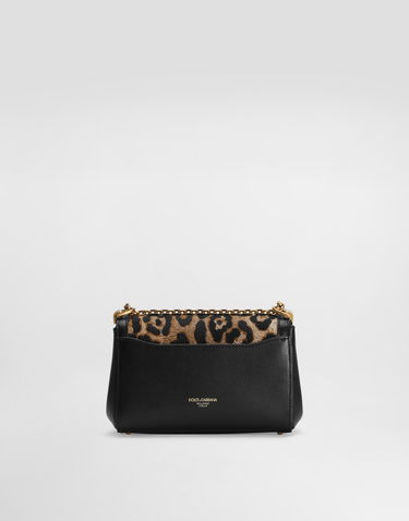 Сумка Dolce & Gabbana Dolce & Gabbana Marlene City Mini Shoulder Bag with Thread Embroidery Різнокольоровий | BB7766A6I3789738, 3
