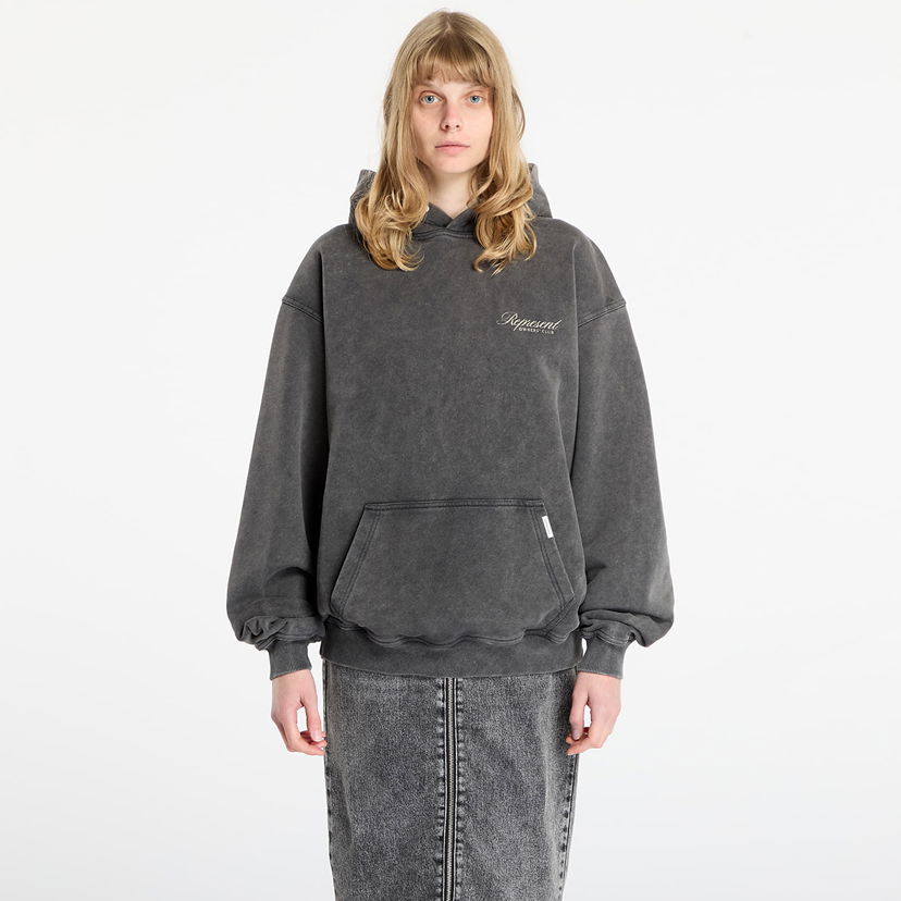 Світшоти Represent Clo Vintage Owners Club Script Hoodie Сірий | OCM41200-47