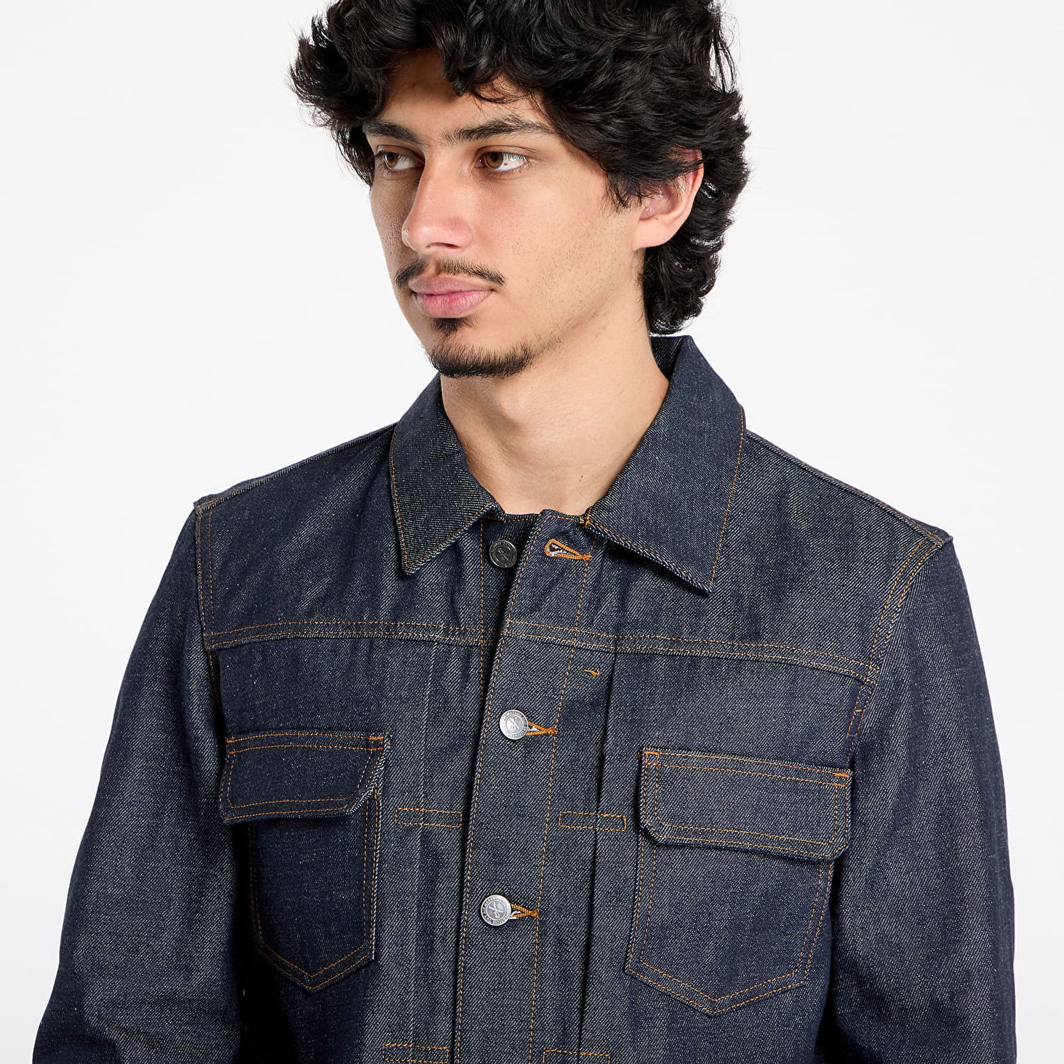 Куртка A.P.C. A.P.C. Work Jean Jacket Синій | CODBS-H02191-IAI, 1