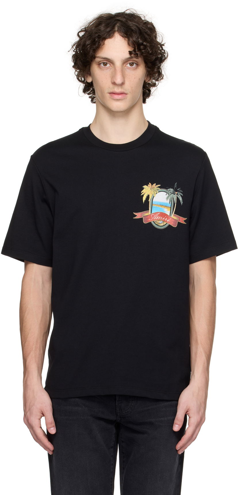 Футболка AMIRI AMIRI MA Paradise T-Shirt чорний | AMJYTE1217