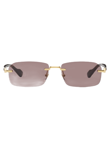 Сонцезахисні окуляри Gucci Rectangular Sunglasses бежевий | GG1221S-002