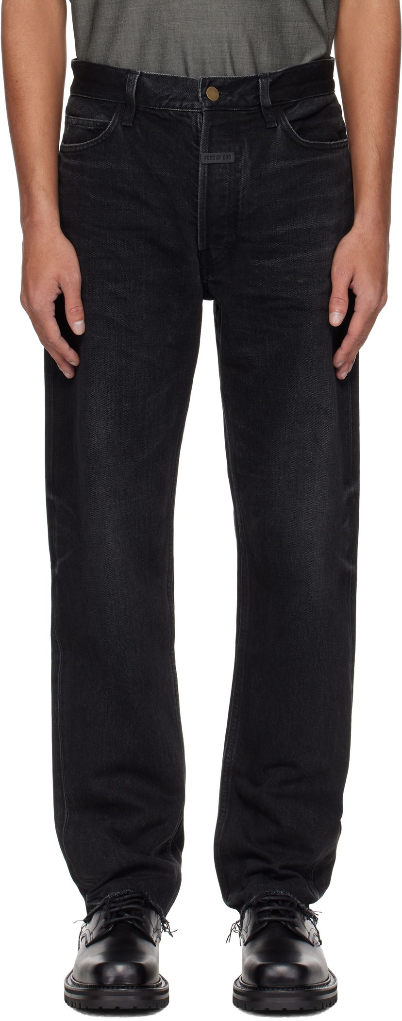 Джинси Fear of God Fear of God Classic 5 Pocket Jeans чорний | FGE240-408DNM