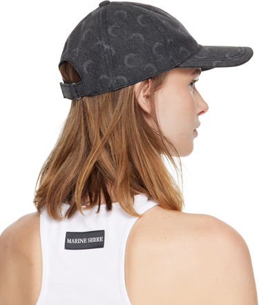 Кепка Marine Serre Moon Laser Denim Baseball Cap Сірий | UHG048ACDEN0006, 2