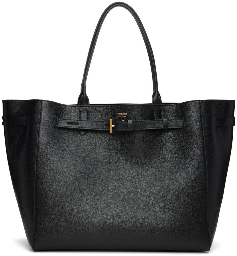 сумка-тоут Tom Ford Tom Ford Grain Leather Large Tote чорний | L1823-LCL429X