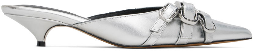 Кросівки та взуття Marc Jacobs Marc Jacobs 'The Emma' Kitten Heel Mules Металік | 2S4FMU001F08